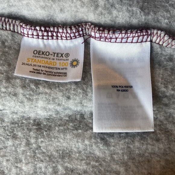 Lands' End Cowlneck Fleece‎ Tunic Sweater Women's 1X Herringbone Cozy Sweatshirt - Picture 9 of 11